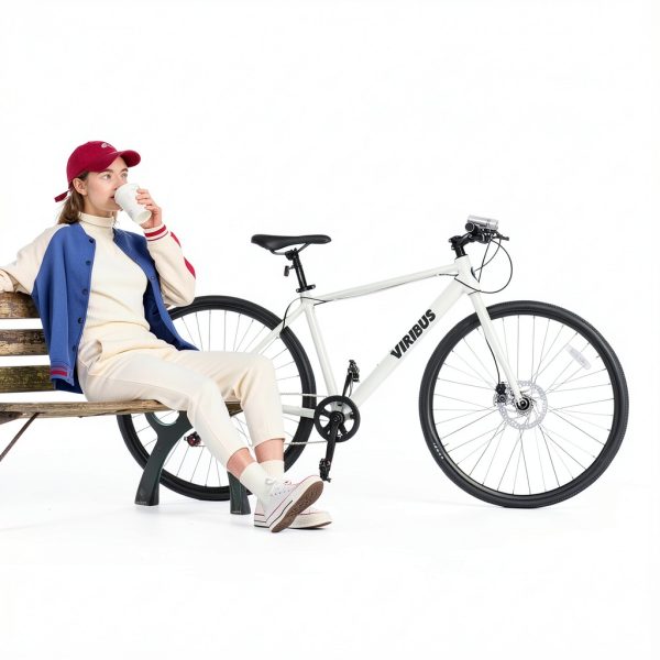 Viribus Hybrid 700C City Bike Aluminum Frame 7 Speed Large-8