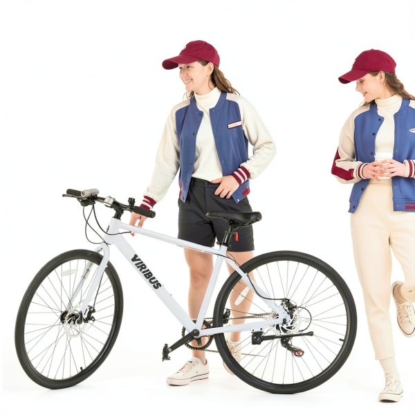 Viribus Hybrid 700C City Bike Aluminum Frame 7 Speed Large-3