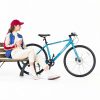 Hybrid Bike Viribus Aluminum 7‑Speed for Adults-8