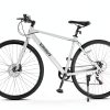Viribus Hybrid 700C City Bike Aluminum Frame 7 Speed Large-7