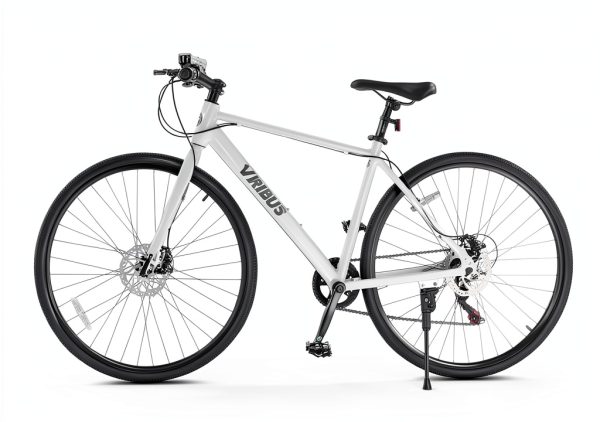 Viribus Hybrid 700C City Bike Aluminum Frame 7 Speed Large-7