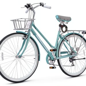 Viribus Womens Hybrid Bike 7 Speed Cruiser-0