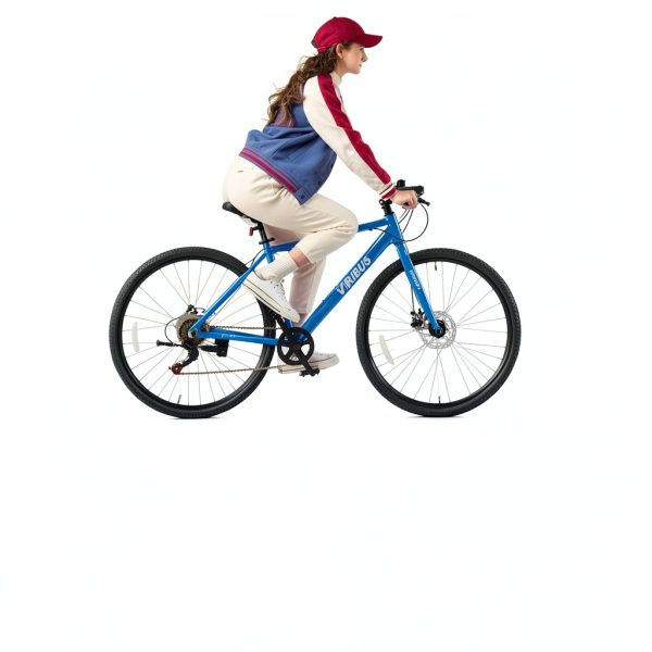 Hybrid Bike Viribus Aluminum 7‑Speed for Adults-5