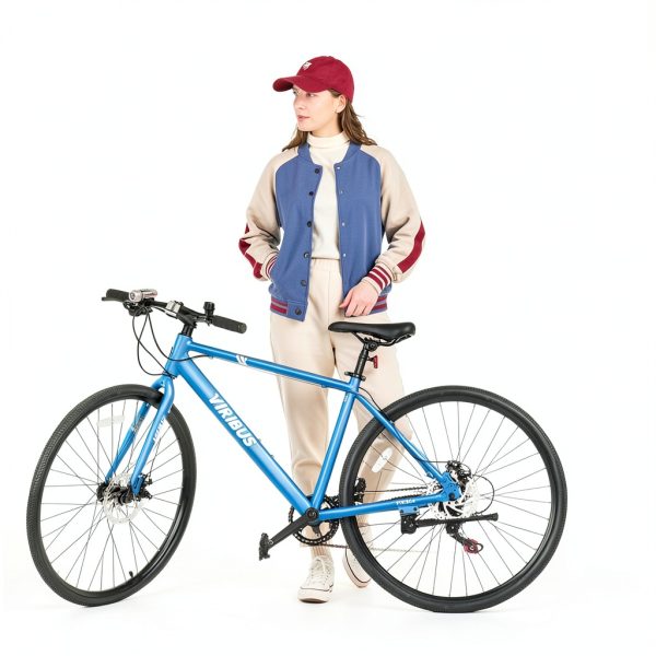 Hybrid Bike Viribus Aluminum 7‑Speed for Adults-2