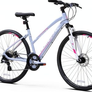Giordano Hybrid Bike Silver Medium-0